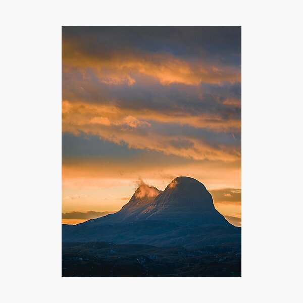 Item preview, Last Light on Suilven designed and sold by David Bowman.