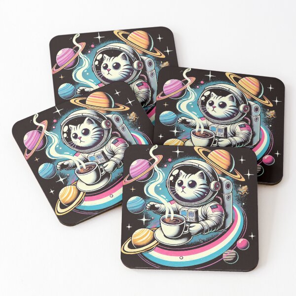 Item preview, Astronaut Cat designed and sold by virusRojo.