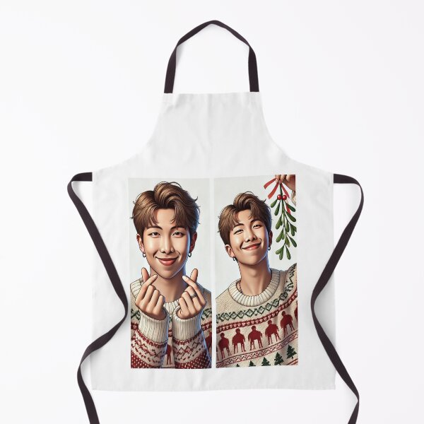 Item preview, Namjoon’s Holiday Hearts | BTS Festive Sticker designed and sold by DEEPDesignsART.