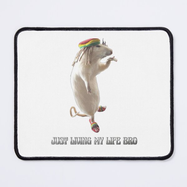Item preview, Just living my life bro. designed and sold by WolfieHub.