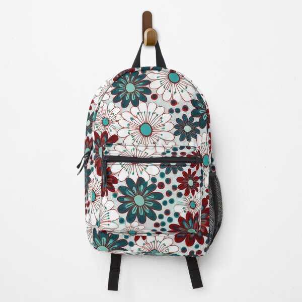 Item preview, White, Red, Green Daisies - Abstract designed and sold by sonjas.
