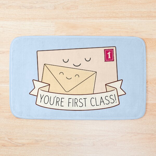 Item preview, First Class - Cute Letters designed and sold by BaconPancakes21.