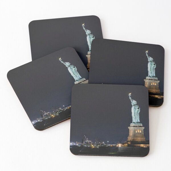 Item preview, Statue of Liberty at Night designed and sold by jrtwynam.
