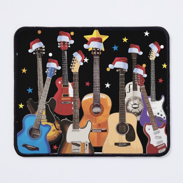 Item preview, Christmas Guitar and Guitar Lovers designed and sold by Wolagno.