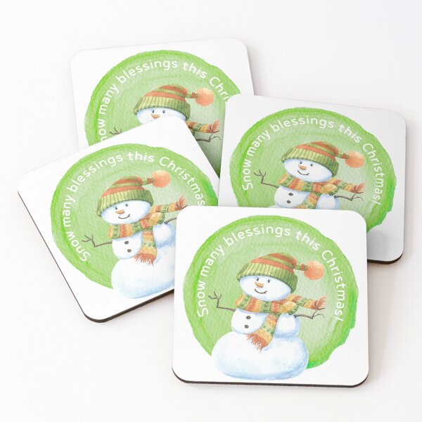 Item preview, Snow Many Blessings This Christmas | Christmas Snowman | Snowy | Xmas With Snowman Christian | Christian Gifts designed and sold by InHisImageGifts.