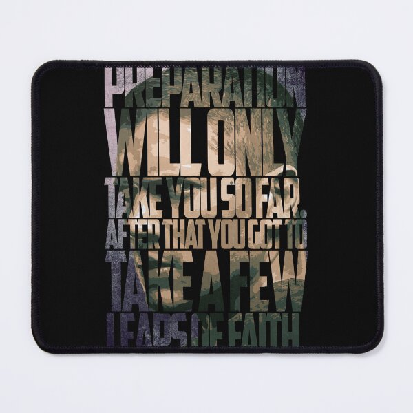 Item preview, Michael Scofield Bold Motivational Typography with Camouflage Design designed and sold by Enea Kelo.