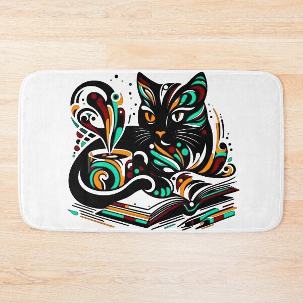 Item preview, Hot Chocolate Time Cocoa Cute black Cat Hot Chocolate Time designed and sold by Creat-Des.