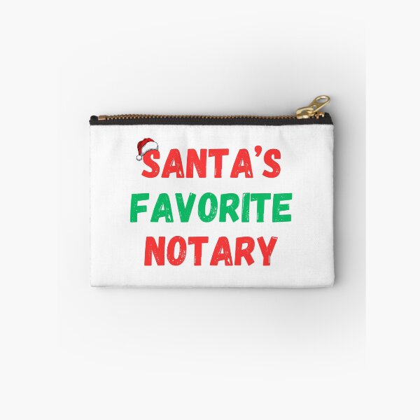 Item preview, Santa's Favorite Notary designed and sold by tommywvcacher.