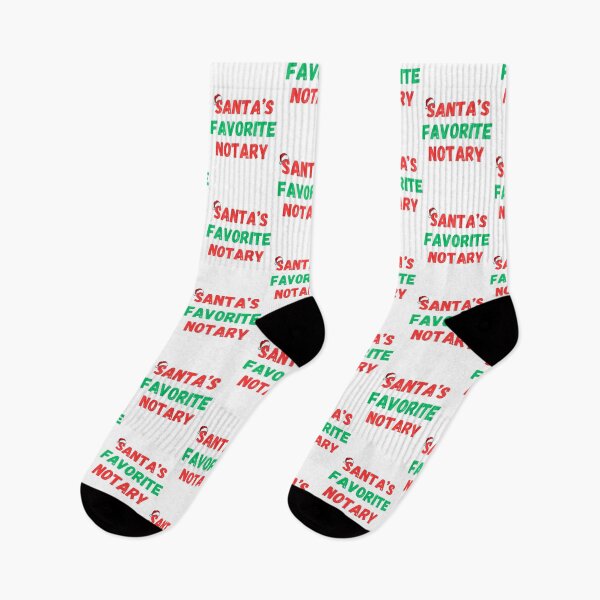 Item preview, Santa's Favorite Notary designed and sold by tommywvcacher.