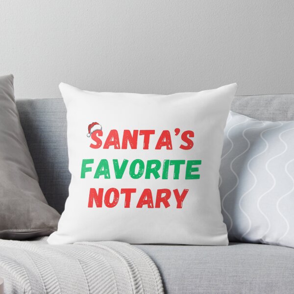 Item preview, Santa's Favorite Notary designed and sold by tommywvcacher.