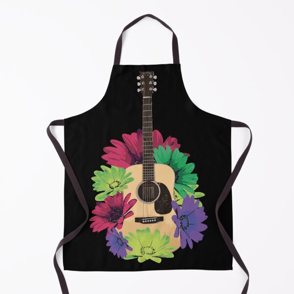 Item preview, Guitar and flower designed and sold by Wolagno.