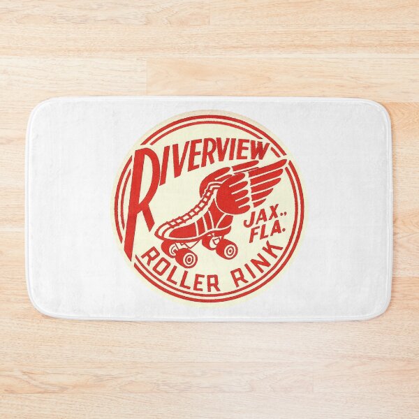Item preview, Riverview Roller Rink Jacksonville Florida Roller Skating Rink Sticker Decal Label designed and sold by tislord.