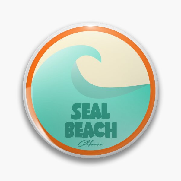 Item preview, Seal Beach California Retro designed and sold by bivenart.