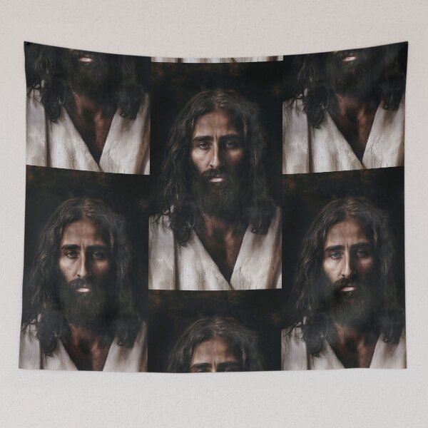 Item preview, Face of Christ – Supporting the Cinematic Gospel Series designed and sold by ShroudFaceAI.