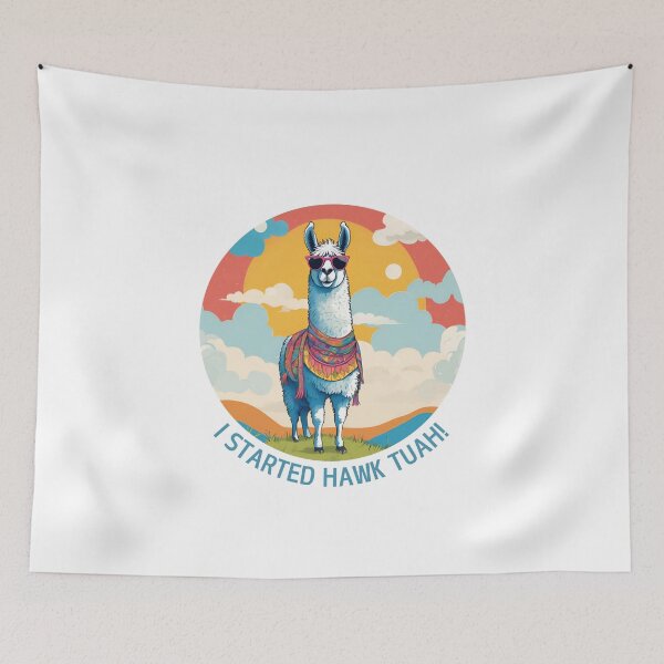 Item preview, I started hawk tuah! designed and sold by NicMacTees.