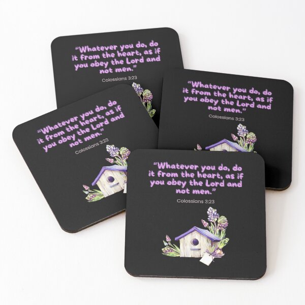 Item preview, Dedication and Faith: Inspiring Art with Colossians 3:23 designed and sold by lojadpop.