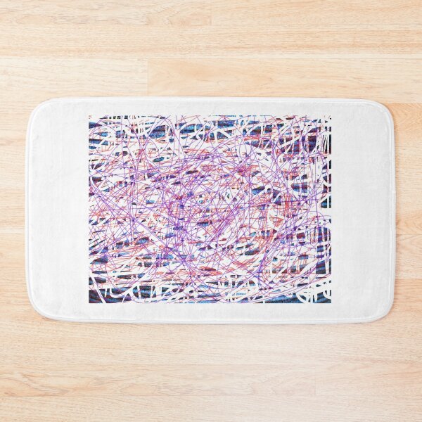 Item preview, Squiggles in purples, white and reds designed and sold by Emma  Amies.