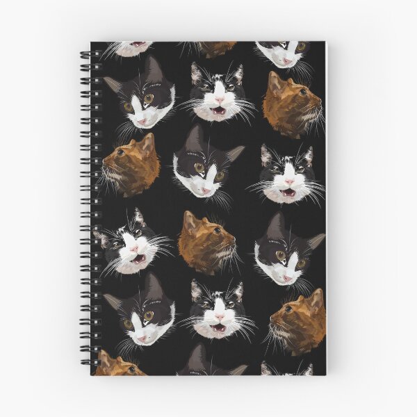 Item preview, Illustrated face of cats designed and sold by hateeyes.