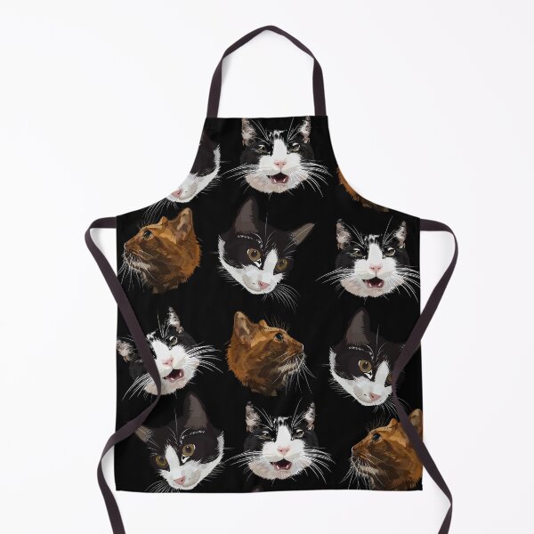 Item preview, Illustrated face of cats designed and sold by hateeyes.