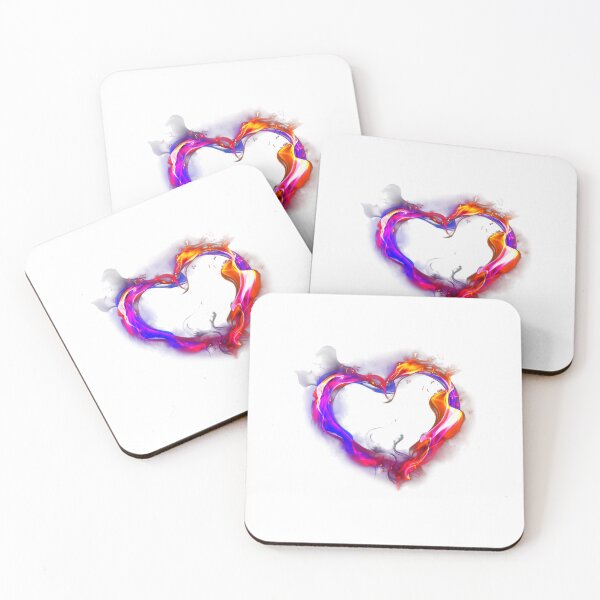 Item preview, A flaming heart designed and sold by Made-by-Gus.