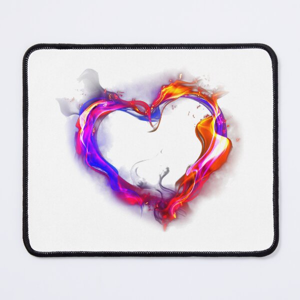 Item preview, A flaming heart designed and sold by Made-by-Gus.