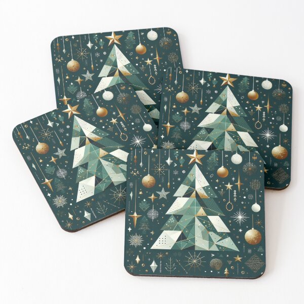 Item preview, Christmas Tree Geometric Pattern designed and sold by Simplybe1.