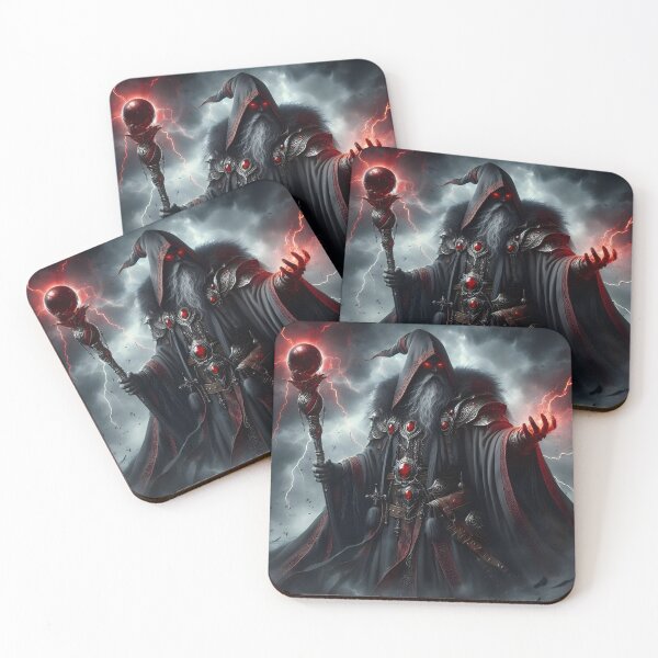 Item preview, Black Mage of Chaos designed and sold by GalleryBrisArt.