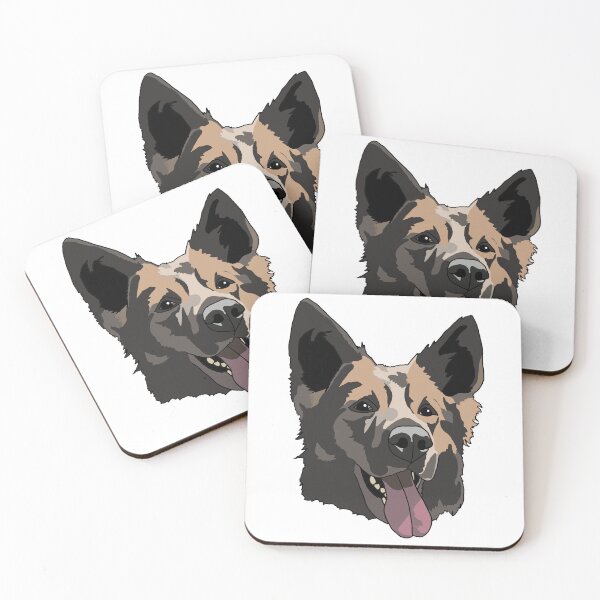 Item preview, Banner German Shepherd designed and sold by emilydevineart.
