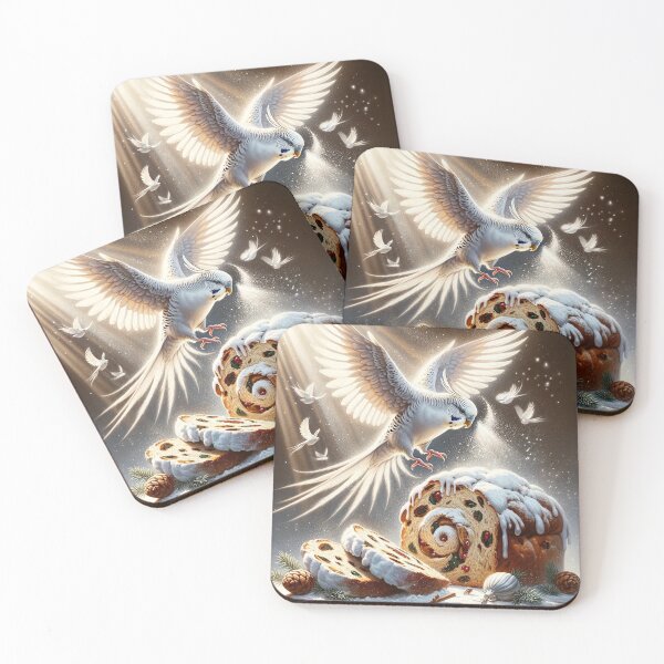 Item preview, The Budgie and the Scent of Christmas designed and sold by LegademaArt.