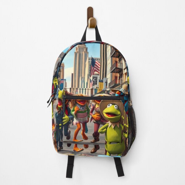Item preview, Colorful Muppets USA Adventure design Swing Comedy Family designed and sold by ART ATTACK ZONE.