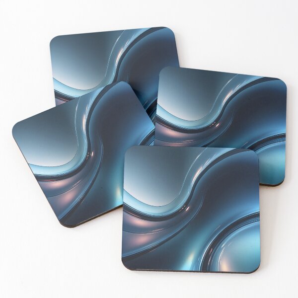 Item preview, Blue fantasy with reflections - 01 designed and sold by kjp-design.