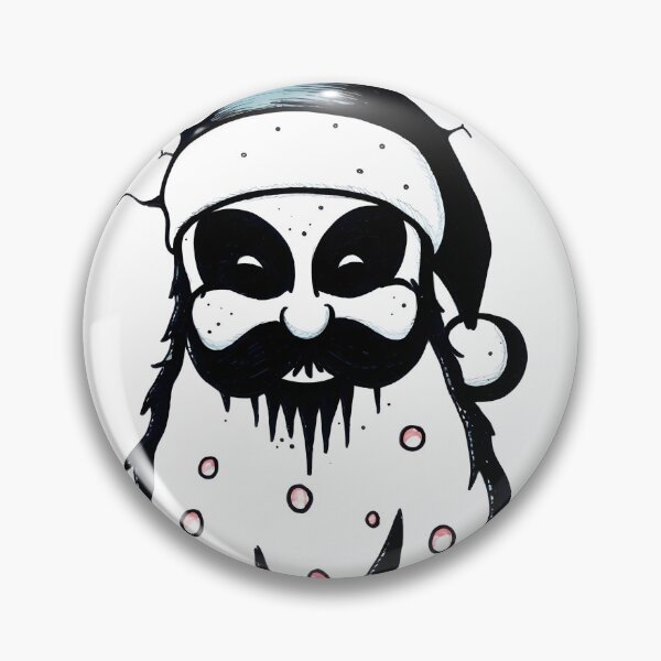 Item preview, Smiling, Eerie PolkaGeist™ Santa Claus Sketch designed and sold by ShePrompts.