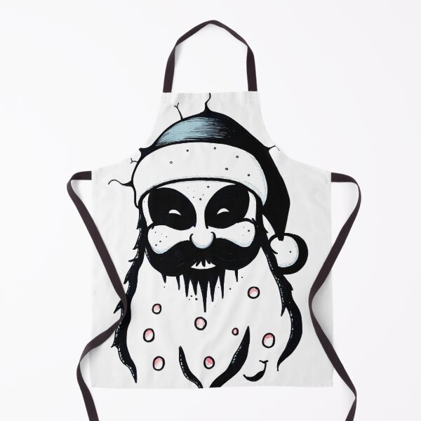 Item preview, Smiling, Eerie PolkaGeist™ Santa Claus Sketch designed and sold by ShePrompts.