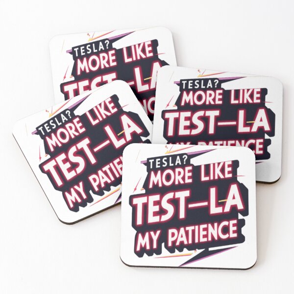 Item preview, Tesla Pumber Tesla? more like test-la my patience designed and sold by SanadDiab.