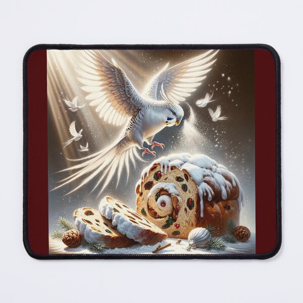 Item preview, The Budgie and the Scent of Christmas designed and sold by LegademaArt.