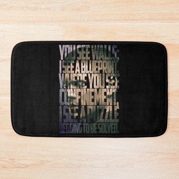 Item preview, Michael Scofield Bold Motivational Typography with Camouflage Design designed and sold by Enea Kelo.