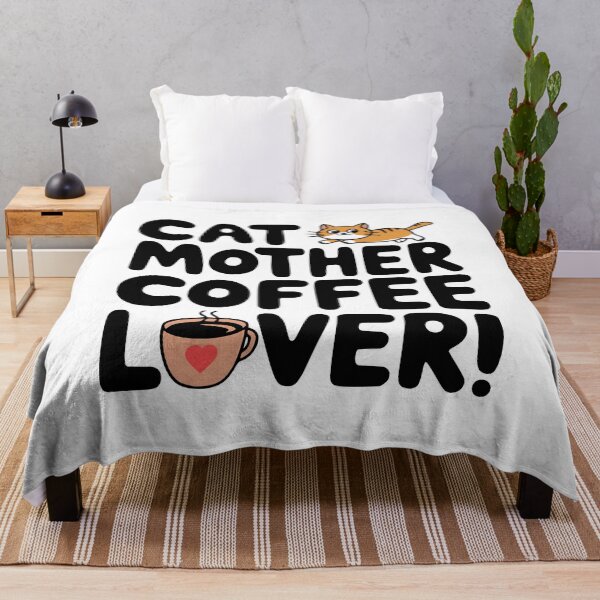 Item preview, Cat Mother Coffee Lover! Cute Cat Coffee designed and sold by PMCreative.