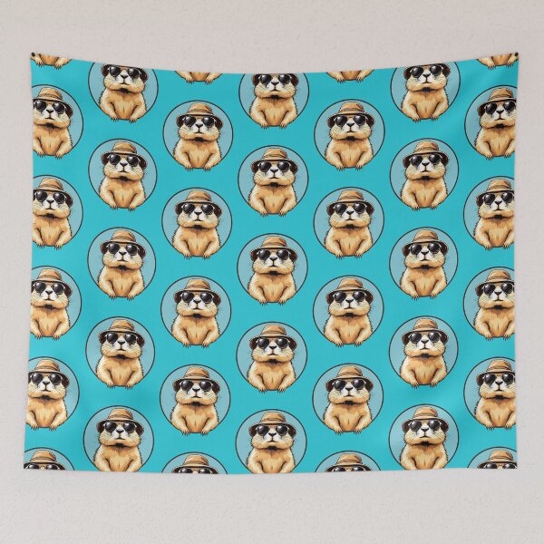 Item preview, Prairie Dog Wearing Sunglasses Animal Wildlife Prairie Dog -  designed and sold by PurpleLoveStore.