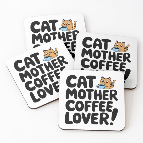Item preview, Cat Mother Coffee Lover! Cute Cats and Coffee designed and sold by PMCreative.
