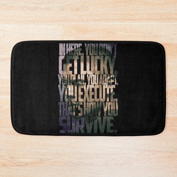 Item preview, Michael Scofield Bold Motivational Typography with Camouflage Design designed and sold by Enea Kelo.