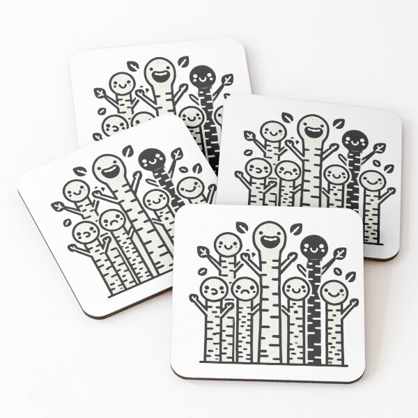 Item preview, The Playful Birches designed and sold by Alta-store.