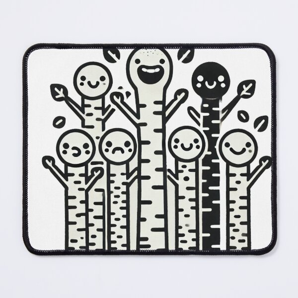 Item preview, The Playful Birches designed and sold by Alta-store.