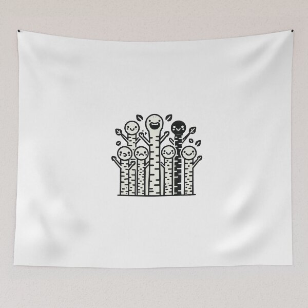 Item preview, The Playful Birches designed and sold by Alta-store.