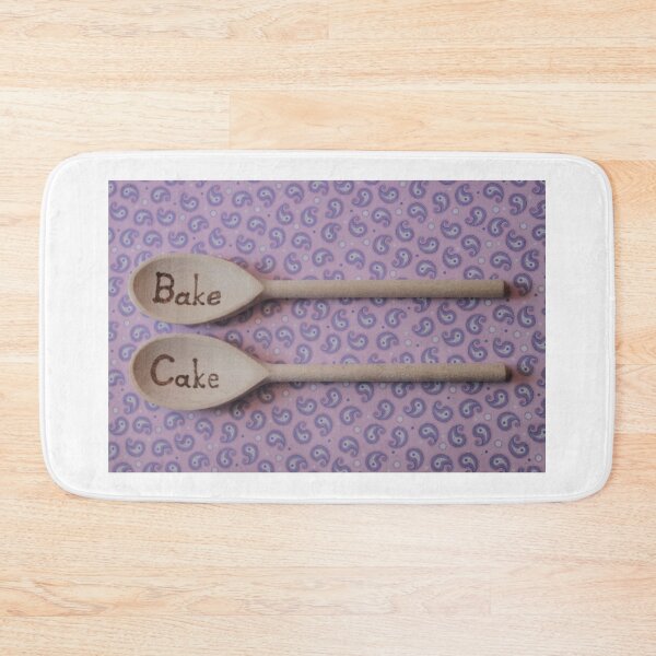 Item preview, Bake cake spoons on purple designed and sold by Emma  Amies.