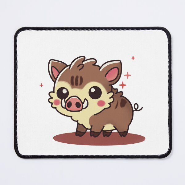 Item preview, Cute Wild Boar Bliss designed and sold by PieChocolate.