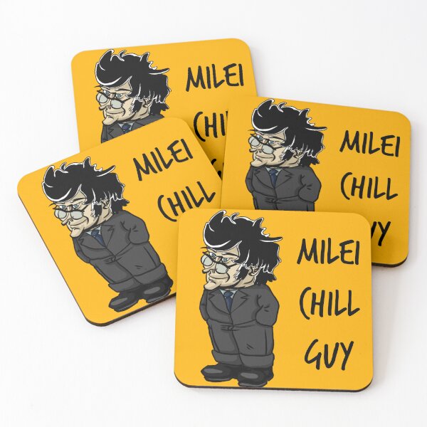 Item preview, Javier Milei Chill Guy Vibes Color version 2 designed and sold by MechanicalART.