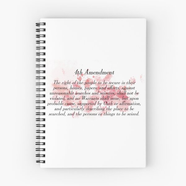 Item preview, 4th Amendment designed and sold by HonorsArtCave.