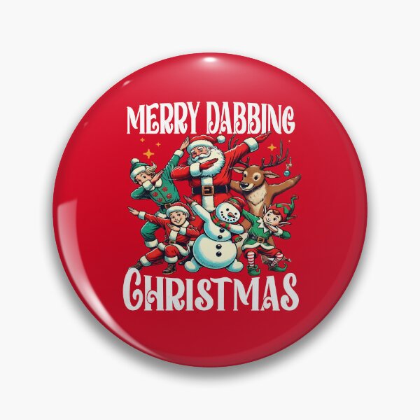 Item preview, Merry Dabbing Christmas - Vintage Santa & Friends Dab designed and sold by MyLifeStyleShop.