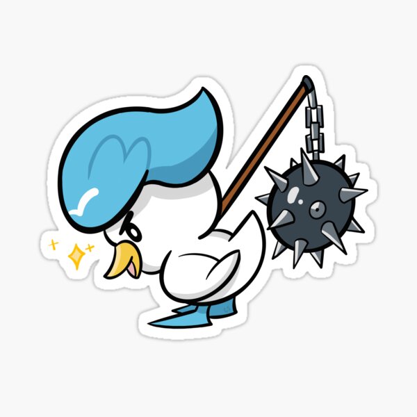 Scorbunny with a Axe Sticker