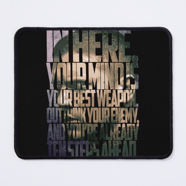 Item preview, Michael Scofield Bold Motivational Typography with Camouflage Design designed and sold by Enea Kelo.